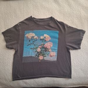 Mighty Fine Gray Crew Neck Tee